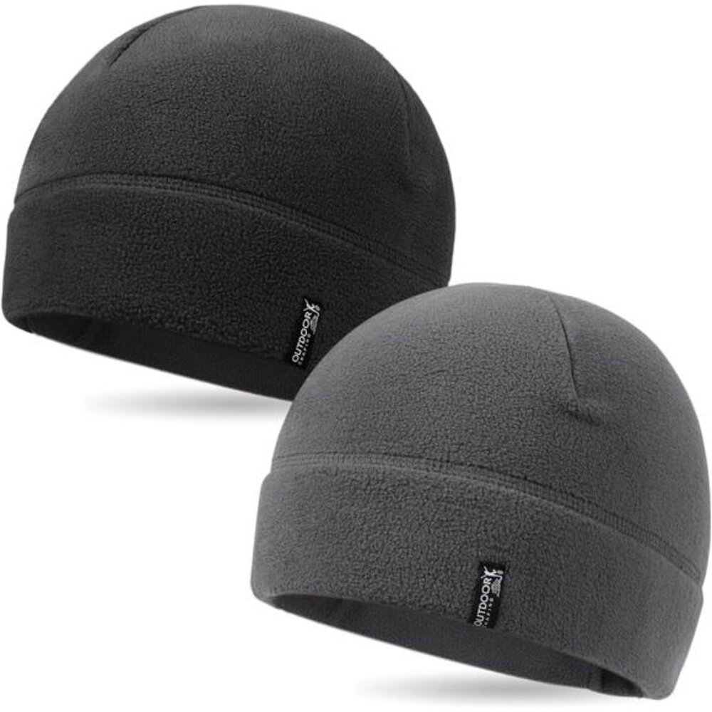 New 2 Pack Tactical Fleece Cap‎ Winter Warm Beanie Military Army